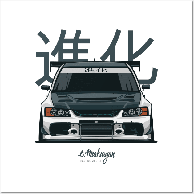 Evo 9 Wall Art by Markaryan